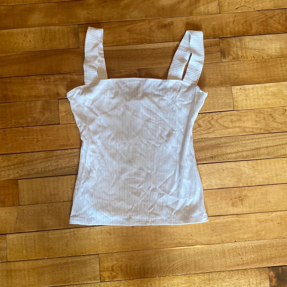 Reformation white tank